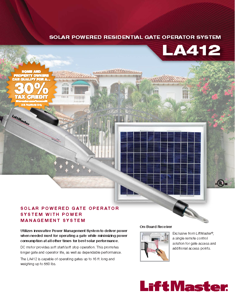 LiftMaster LA412 Southeast Access Technologies
